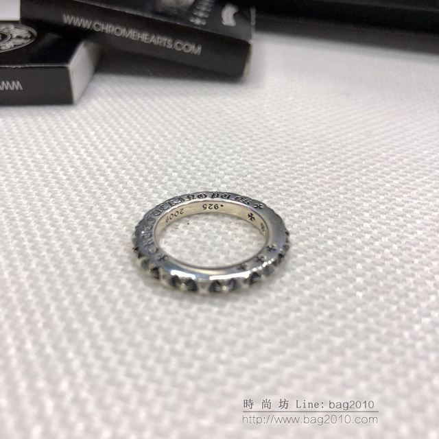 chrome hearts銀飾 克羅心戒指 925銀 純手工製作 克羅心首飾  gjc1976